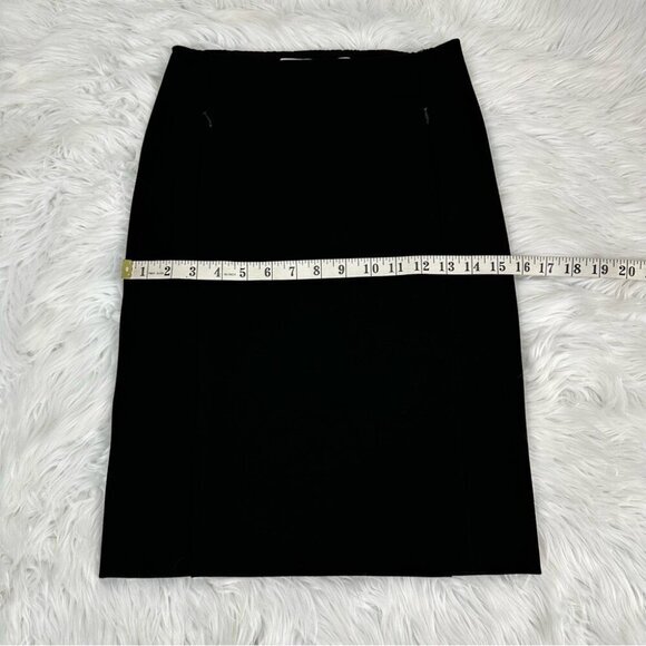Diane Von Furstenberg Women's Black Koto Designer Stretch Pencil Skirt 0/W26 - Picture 13 of 14